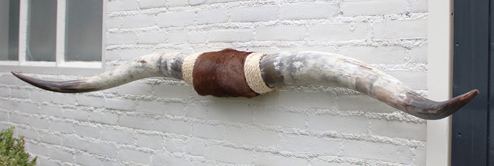 Texas style BULLBAR- 180 cm - afgewerkt met vel