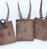 3 x antiek REE GEWEI  op zwart houten schild  - 1899