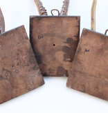 3 x antiek REE GEWEI  op zwart houten schild  - 1878