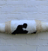 Texas style BULLBAR- 160  cm - afgewerkt met vel