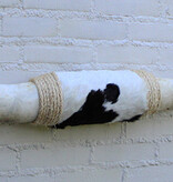Texas style BULLBAR- 160  cm - afgewerkt met vel