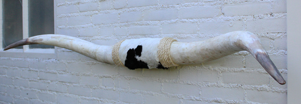 Texas style BULLBAR- 160  cm - afgewerkt met vel