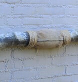 Texas style BULLBAR- 153  cm - afgewerkt met vel