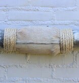 Texas style BULLBAR- 153  cm - afgewerkt met vel