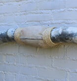 Texas style BULLBAR- 153  cm - afgewerkt met vel
