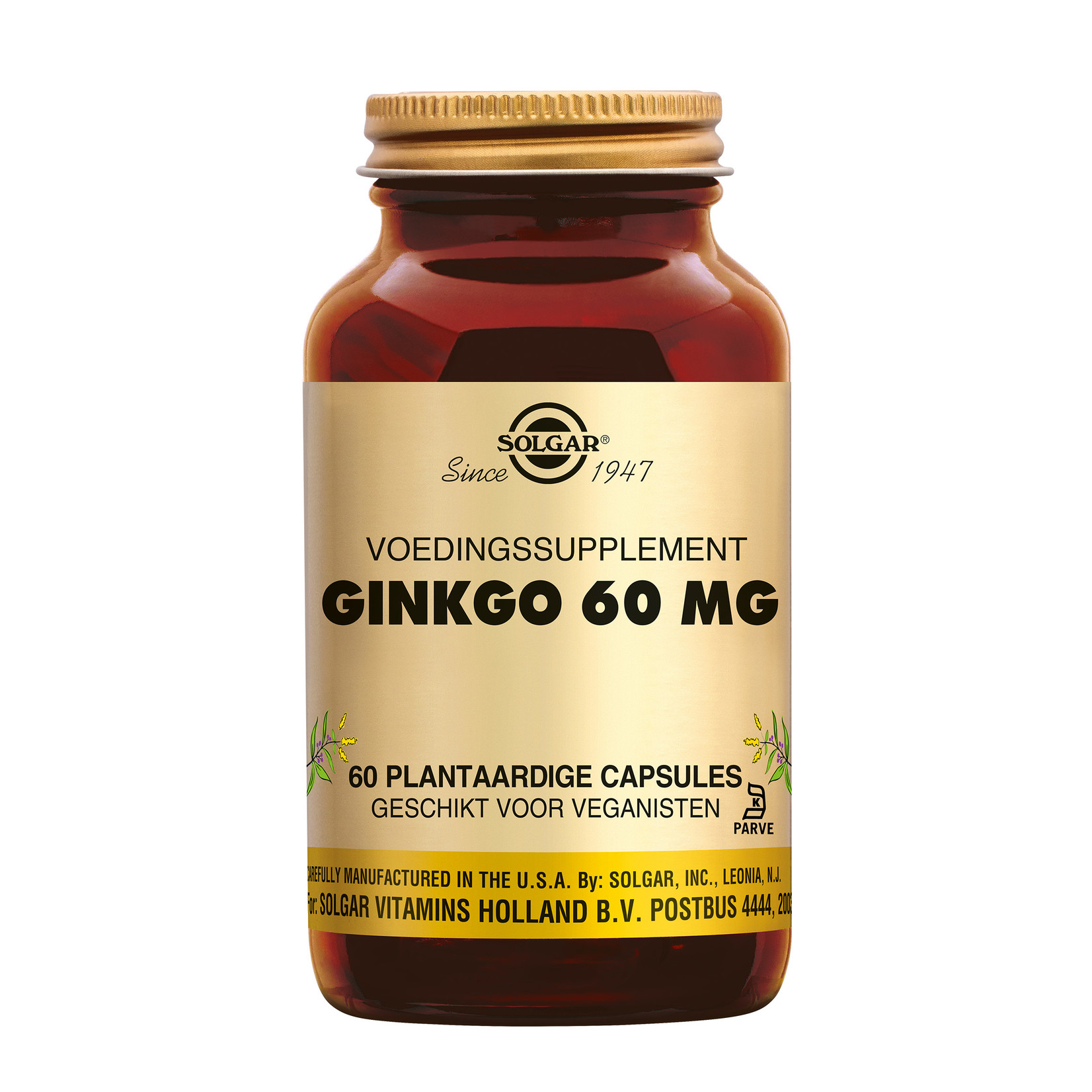 Solgar Vitamins Ginkgo 60 mg