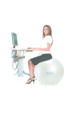 Gymnic Sit'n'Gym PERLA 55 BRQ / WT