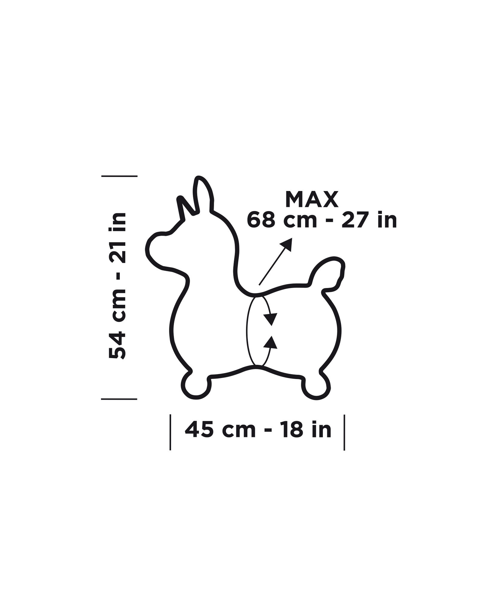 Gymnic Rody Magical Unicorn / WT