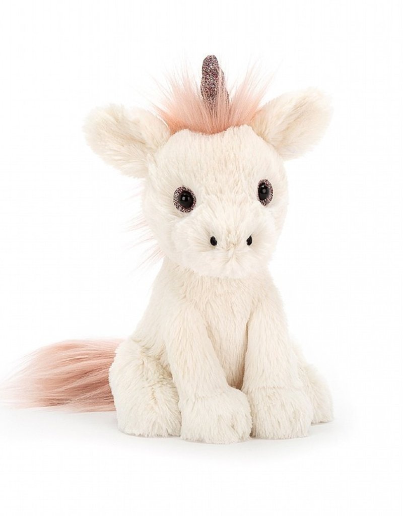 peluche licorne yeux brillant