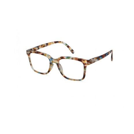 L Tortoise  Trendy Rectangular Brown glasses- IZIPIZI