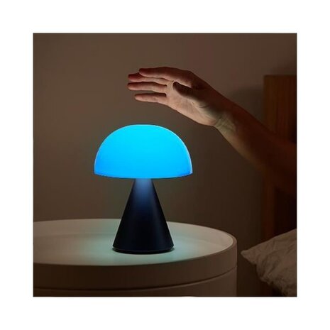 Lampe extérieur sans fil rechargeable Mina Medium LED Lexon - bleu