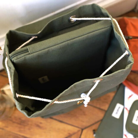 Backpack Eliot Olive - hindbag - Hopono