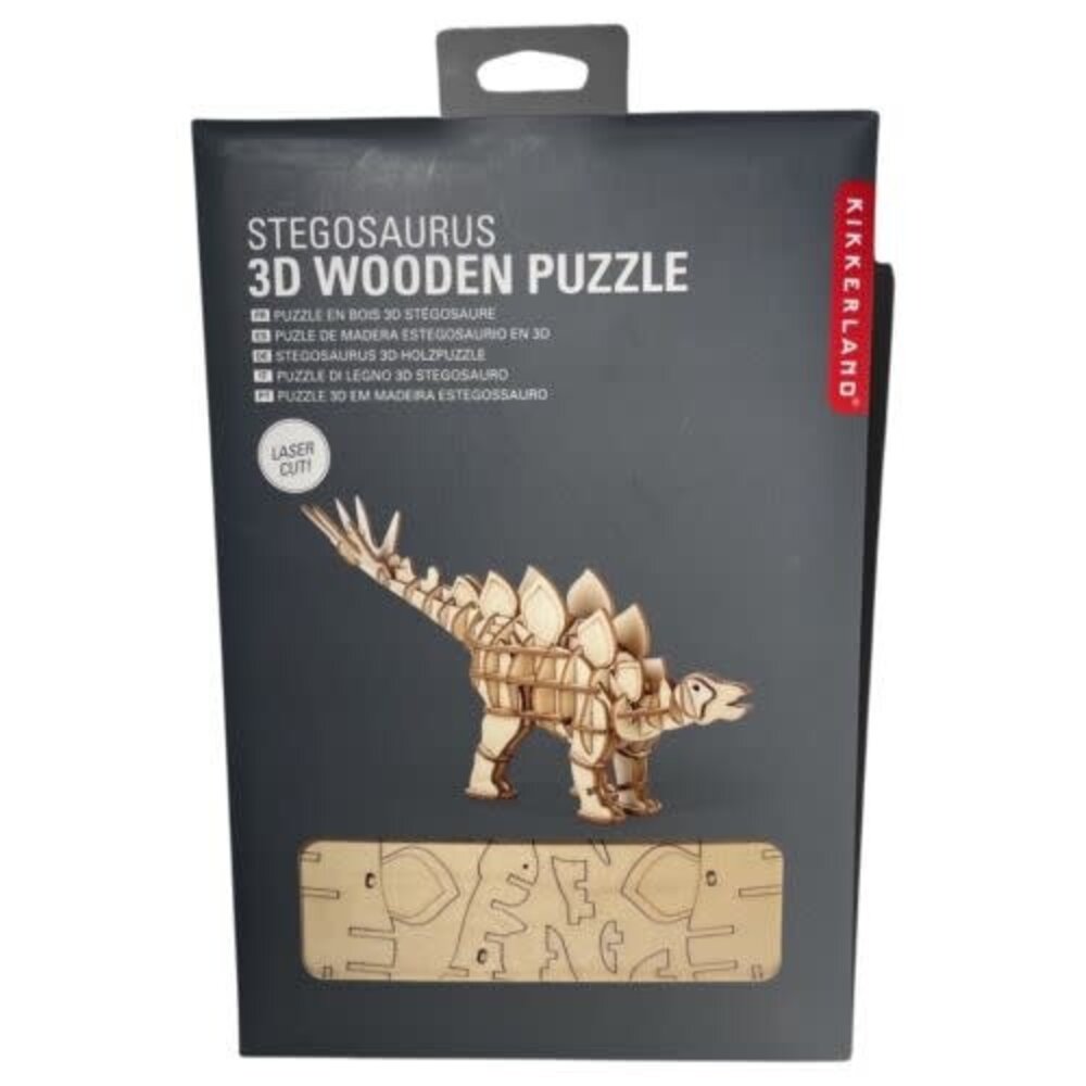 Puzzle 3D en Bois Triceratops - Hopono