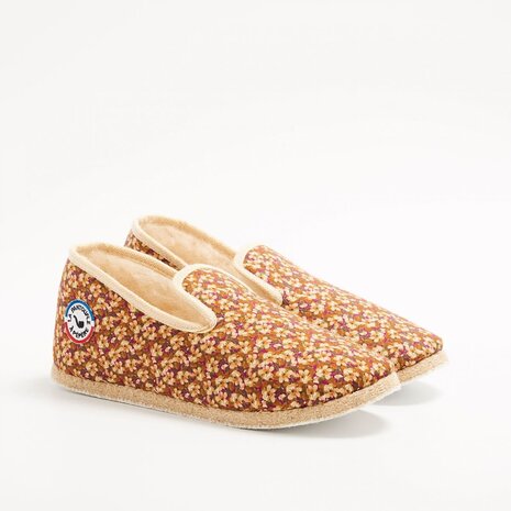 Pantoufle P p re Liberty 100 laine LA PANTOUFLE A PEPERE Hopono