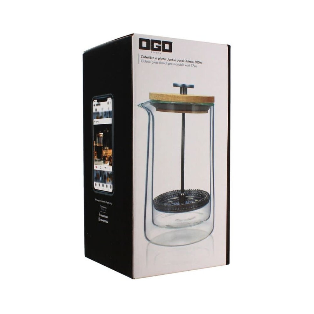 Glass coffee makers OCTAVE - ogo living