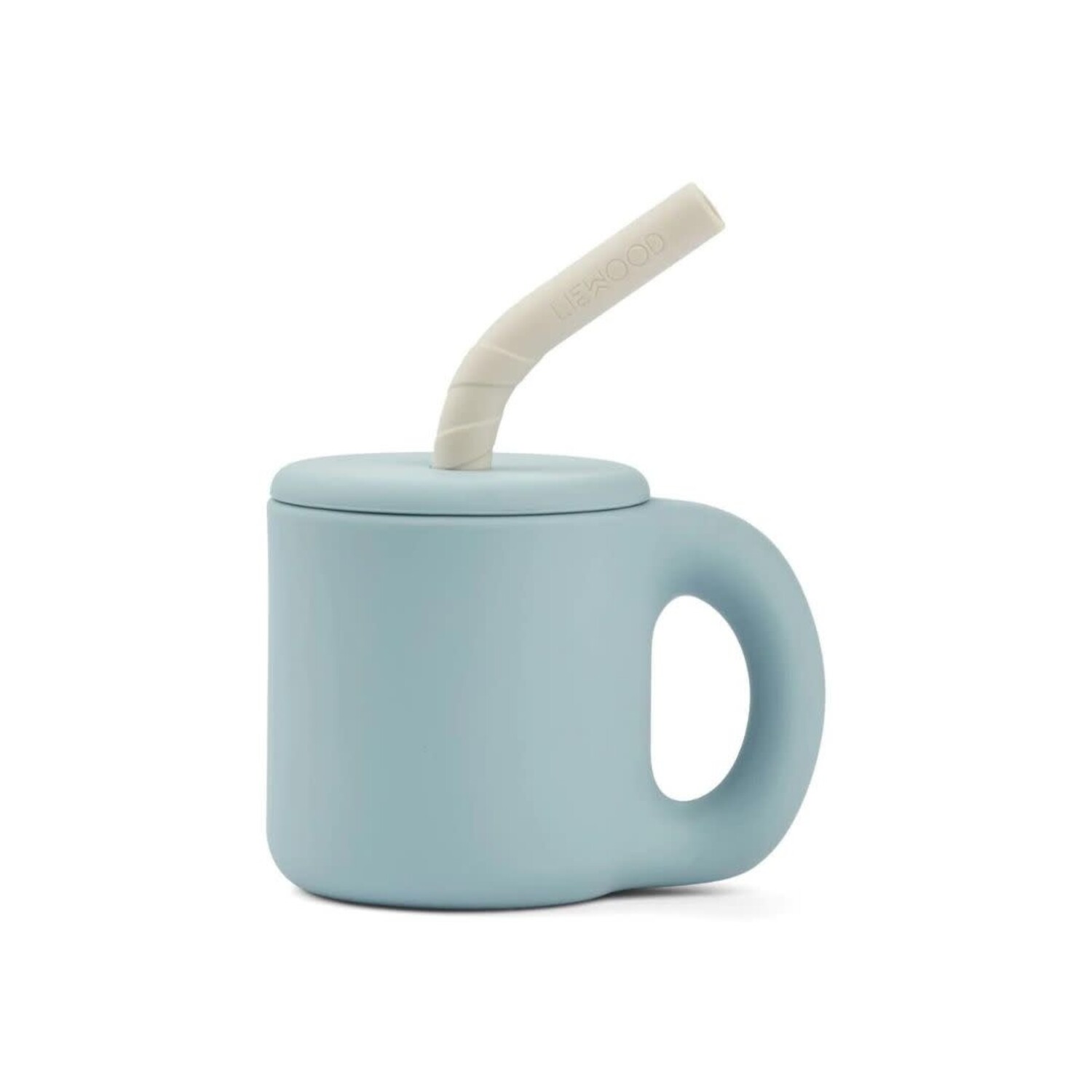 Tasse d'apprentissage avec paille