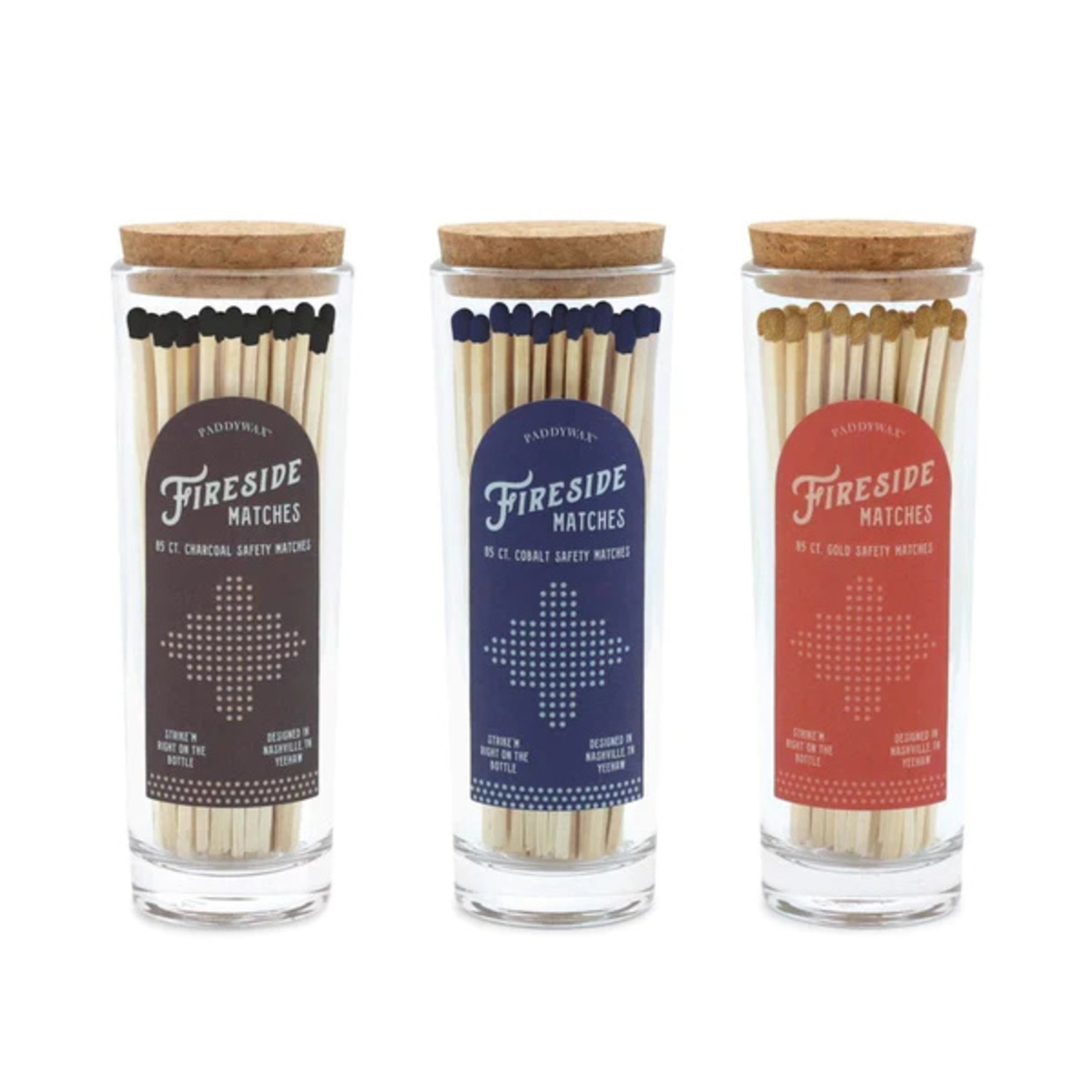 Fireside Safety Matches Paddywax hopono