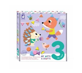 Activité gommettes enfant - Coffret créatif gommettes géométriques