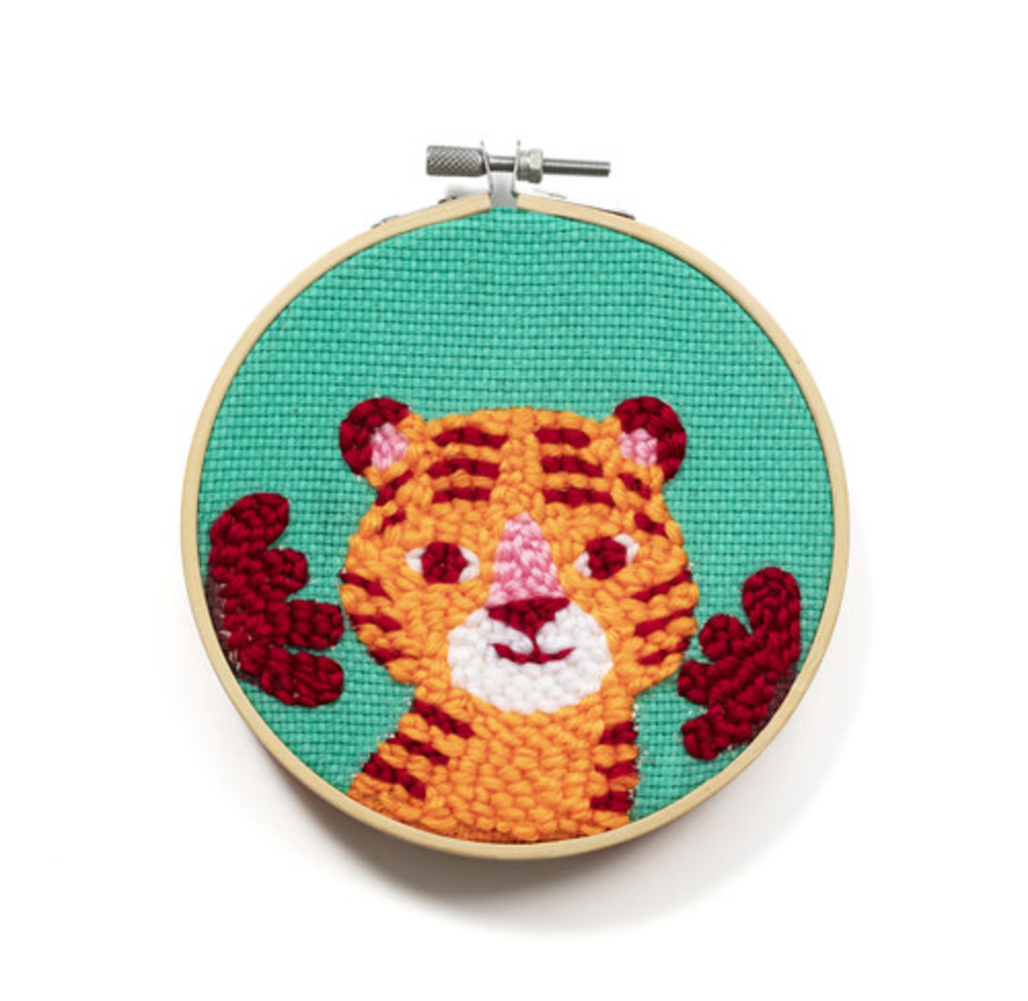 Punch Needle Kit Tiger hopono