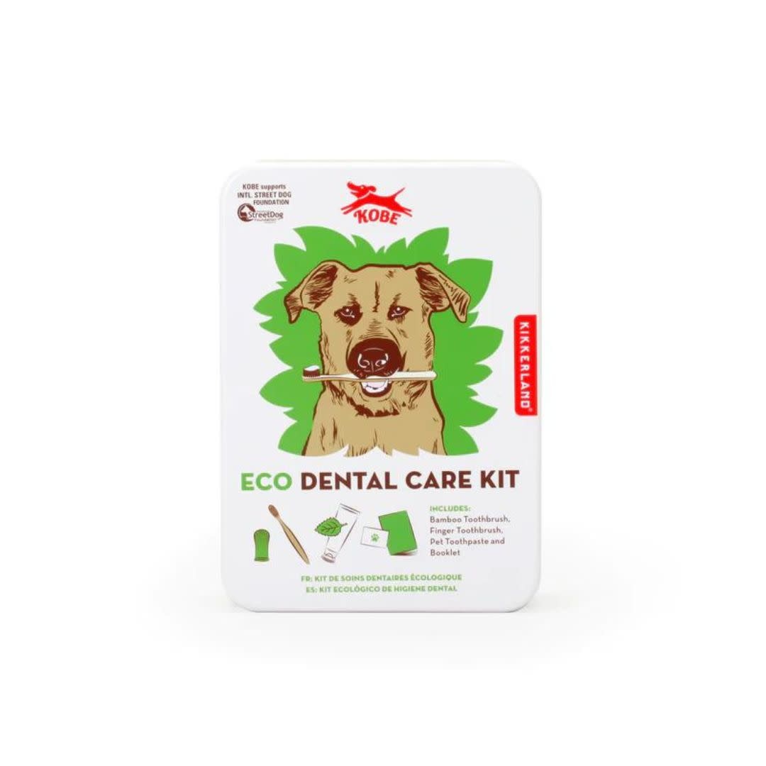 Eco dental care kit for dog hopono