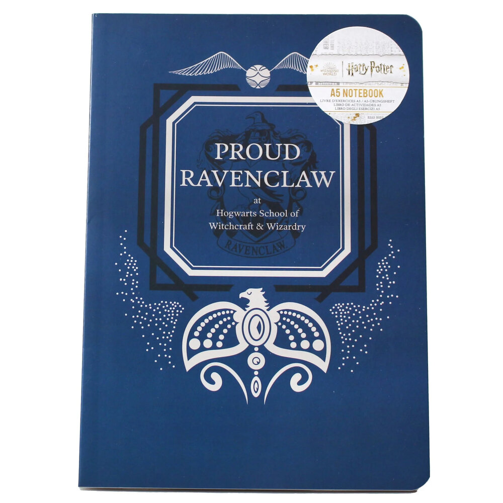 Carnet de Note Souple Proud Ravenclaw Harry Potter - Half Moon Bay - Hopono