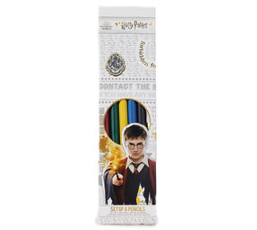 Stylos - Harry Potter - Boîte 6 Crayons Papier House Pride - FILM