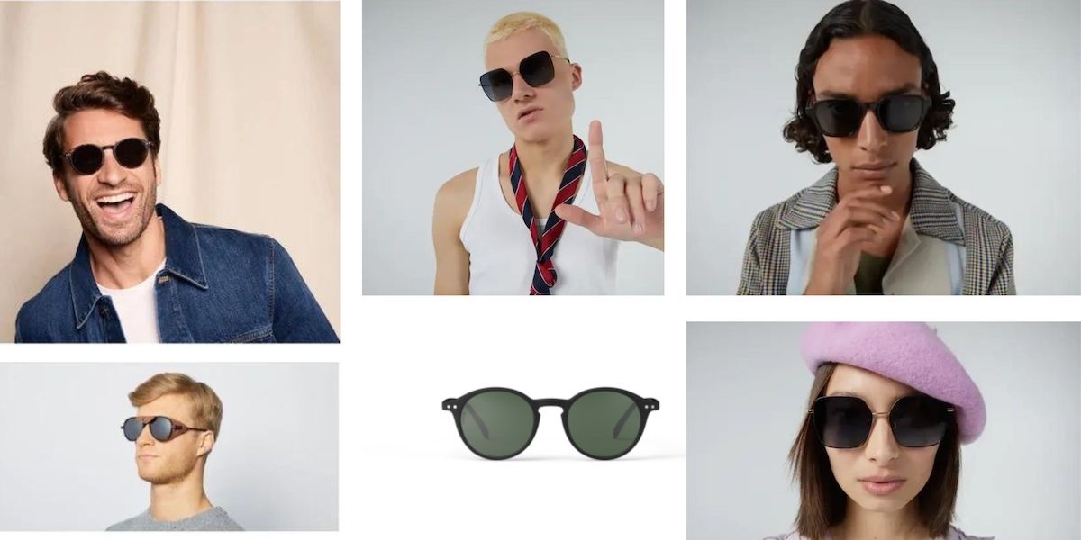 Des adultes de tous styles avec des lunettes de soleil