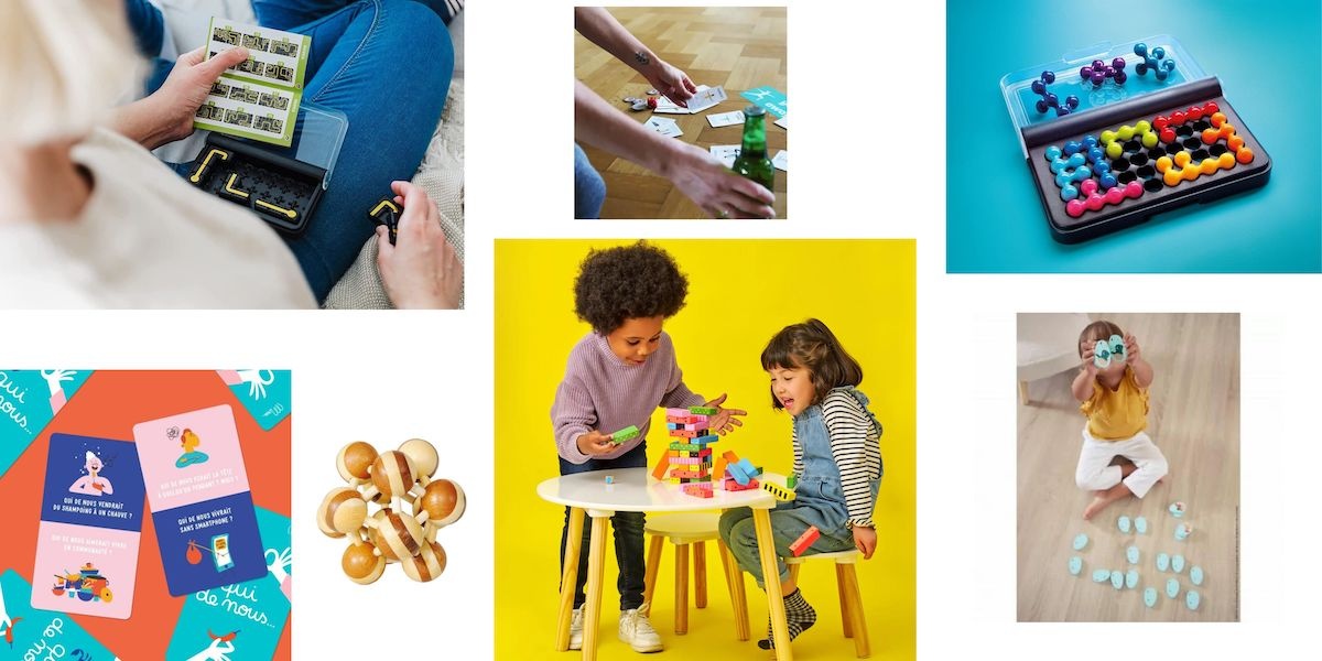 Des jeux pour s'occuper seul ou à plusieurs.