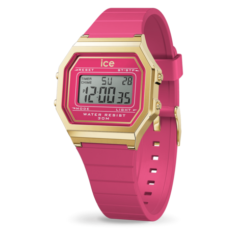 Ice Watch Pink Womens Digital Watch Ice Digit Retro - Raspberry Sorbet  022050 | eBay