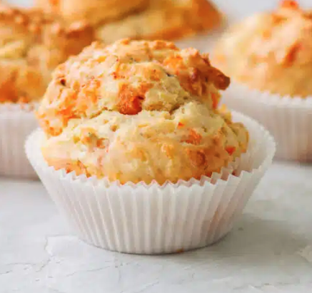 Un muffin au jambon des plus appétissant !