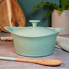 cookut Small Sage Cocotte 24cm - Cookut cookut Small Sage Cocotte 24cm - Cookut