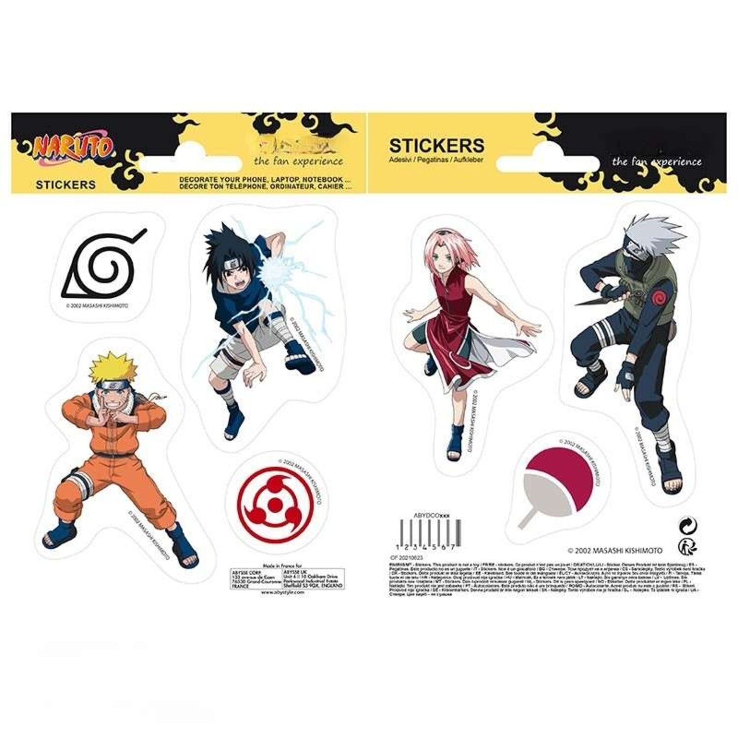 Naruto Stickers 