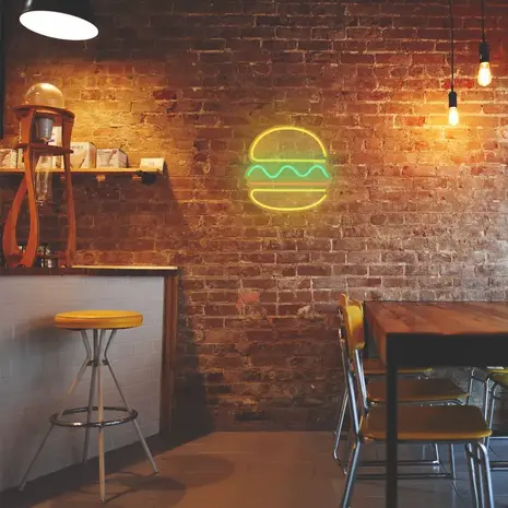 Lampe Néon - Burger - Skylantern - Hopono