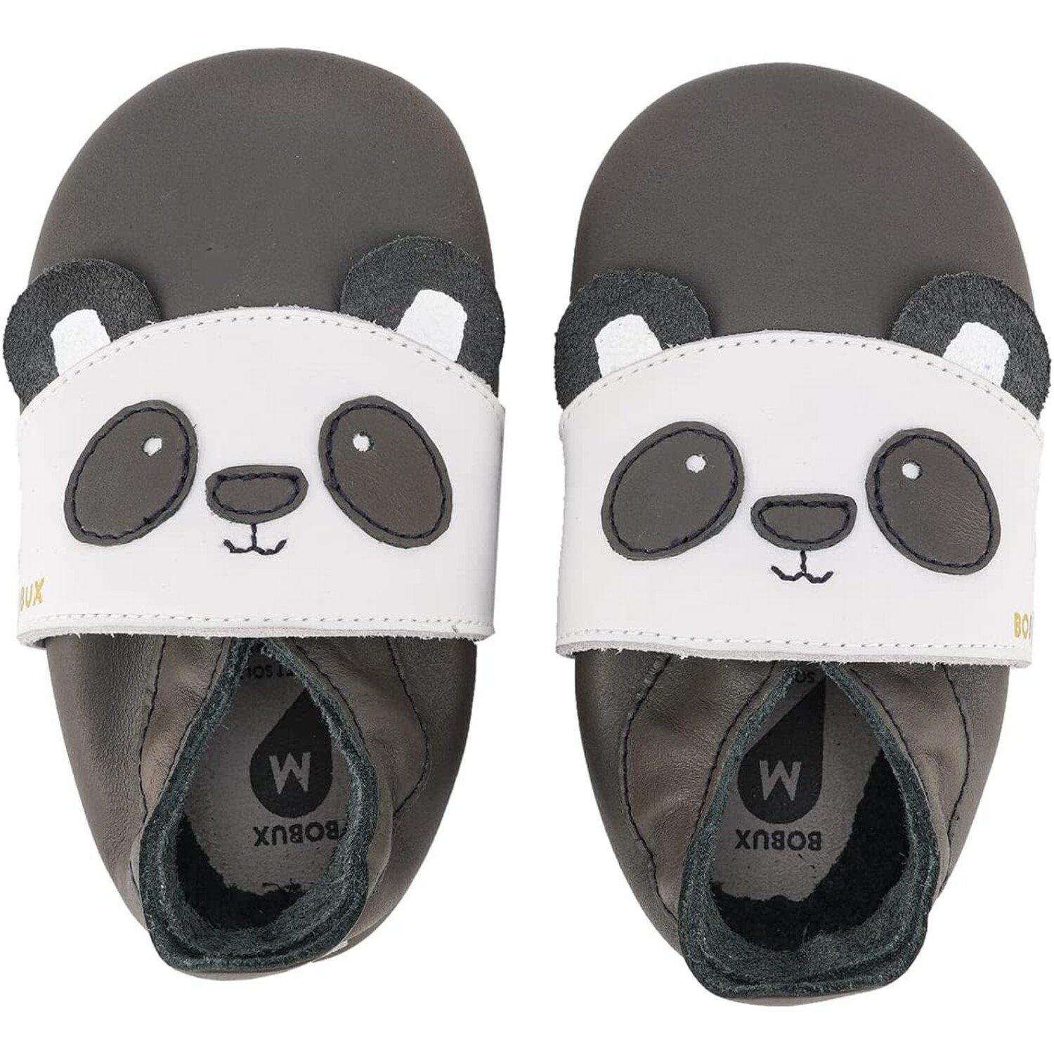 Chausson en Cuir Panda - Chaussons/Cuir - Maripop's la Boutique