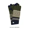 Evolg Tactile Gloves - Flower Khaki, Beige & Blue - Evolg Evolg Tactile Gloves - Flower Khaki, Beige & Blue - Evolg