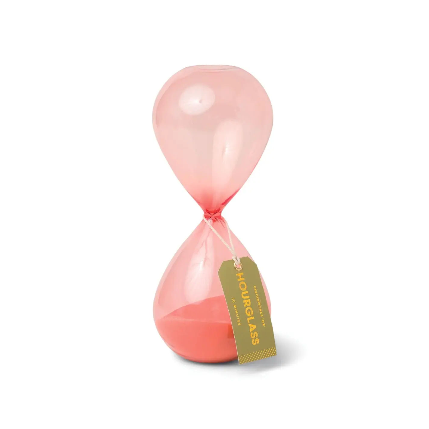 Sablier en Verre Peach Ombre 30 Minutes - Gentlemen Hardware - Hopono