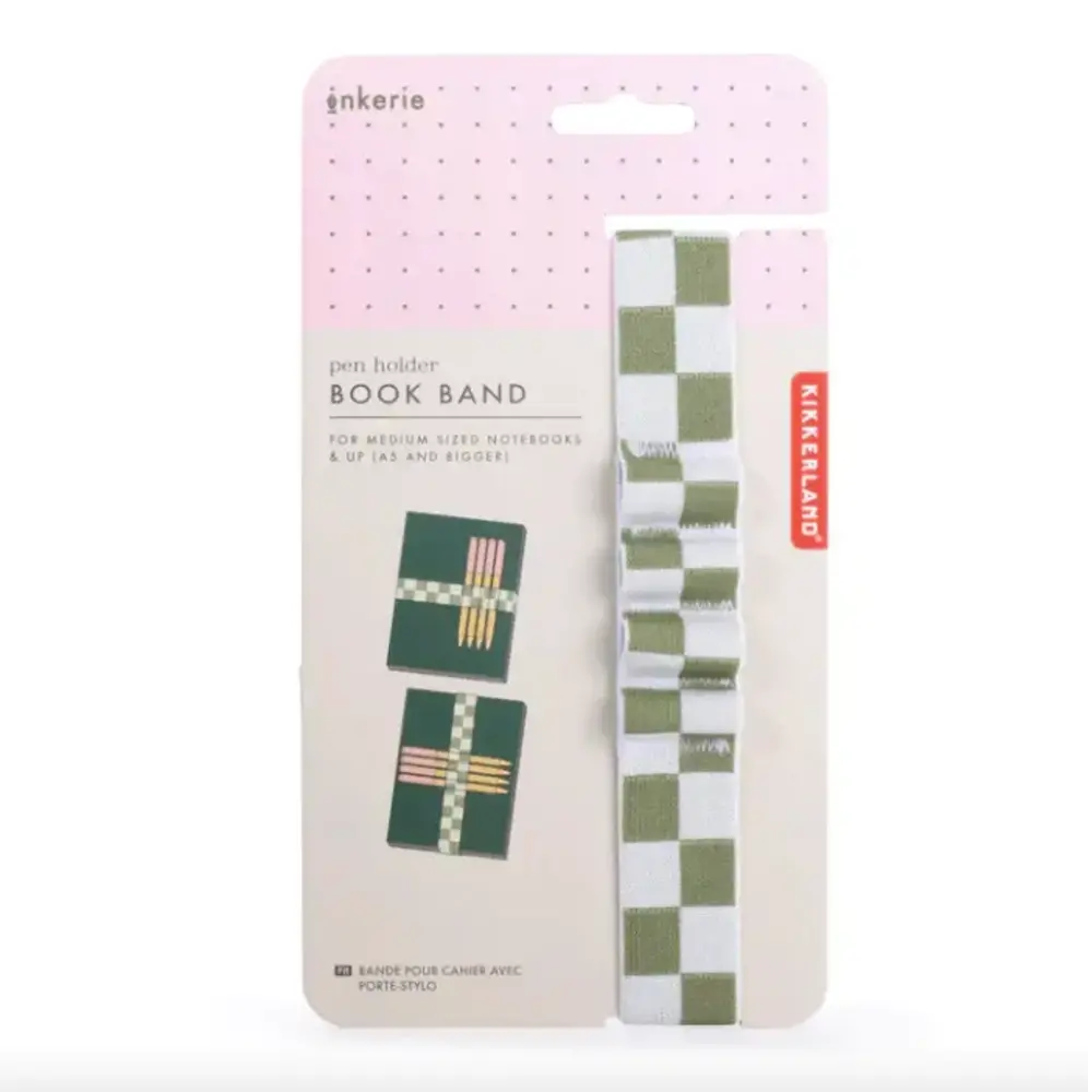 Lot De 4 Porte-Stylos En Cuir Synthétique Pour Carnet - Bande Élastique Réglable
