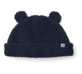 Bonnet Bravo cache oreilles - Teddy / Midnight navy - LIEWOOD