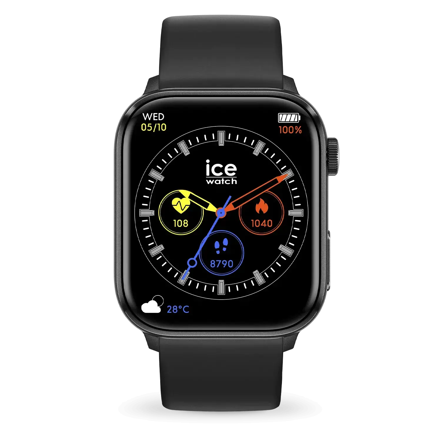 Ice Smart Two Black M Connected Watch Ice Watch Hopono