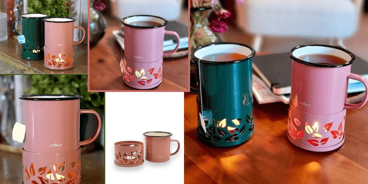 Mugs chauffants de Cookut