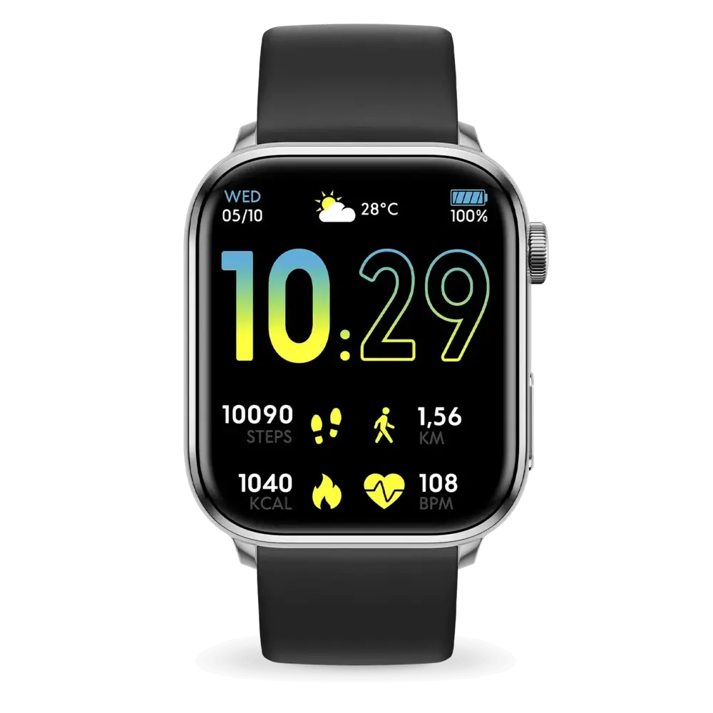 Connected Watch Ice Smart 2.0 Silver Black M Ice Watch Hopono