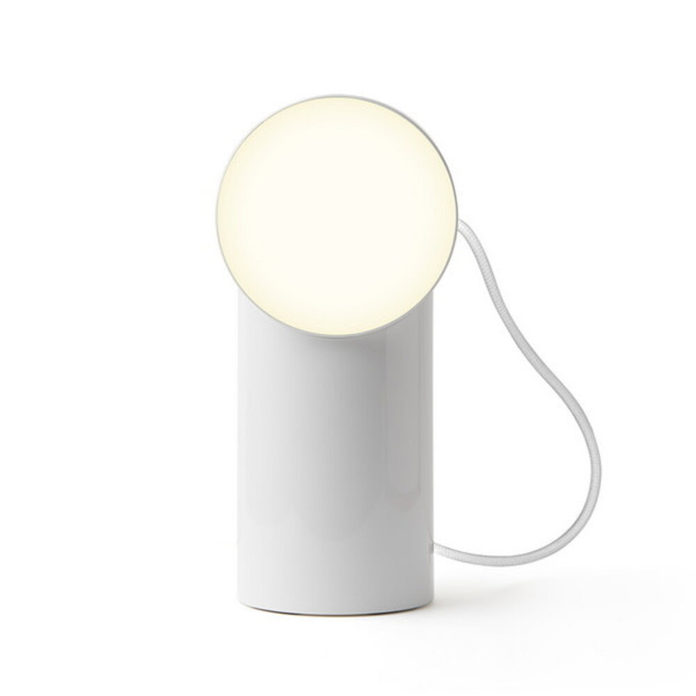 Lampe LED Portable - Orbe Blanc Glossy - Lexon - Hopono