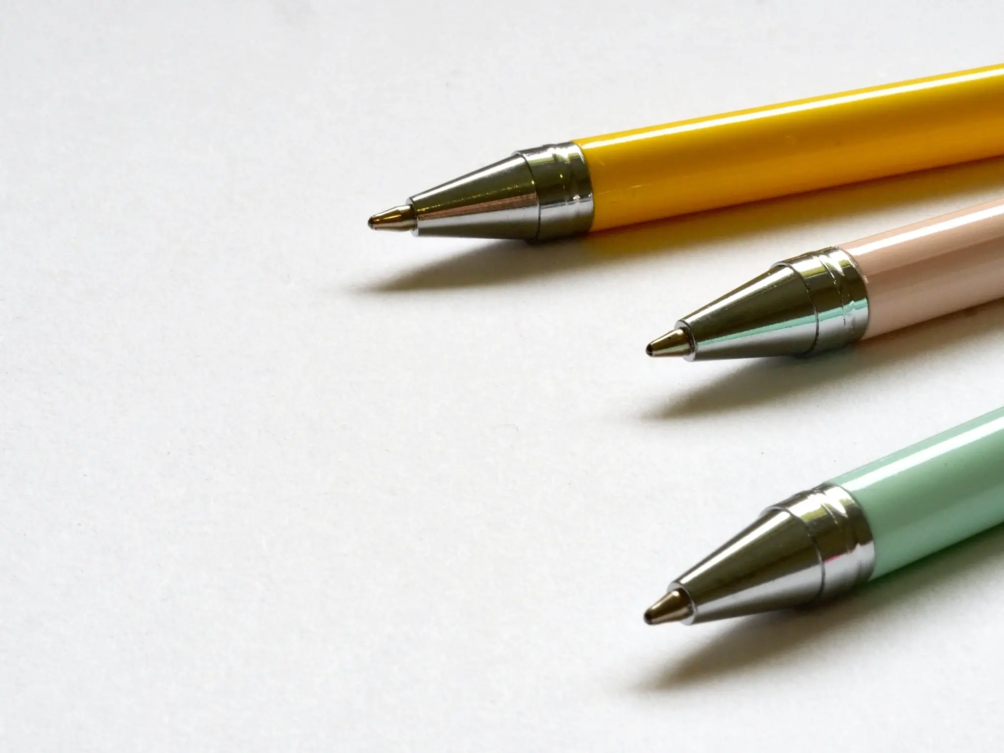 Des stylos à billes