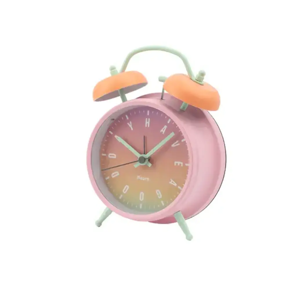 Retro Alarm clock Have a Good Day Hopono