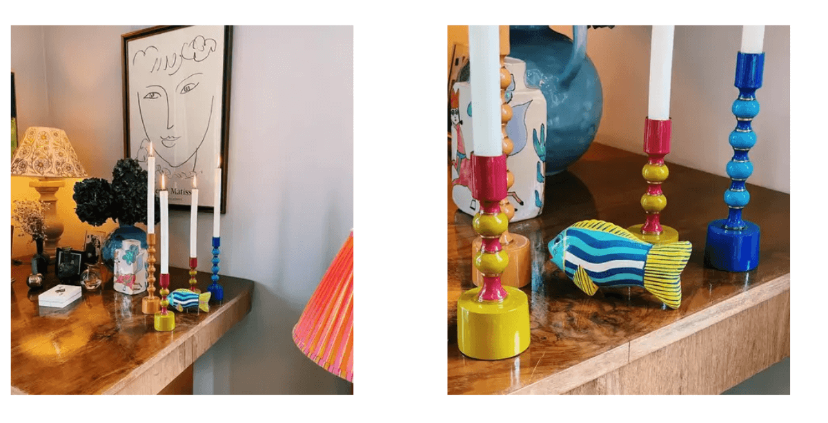 Bougeoirs Anna & Nina