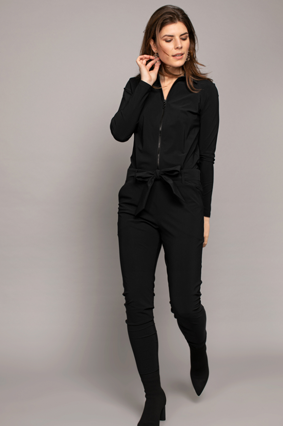 Angelique zipper jumpsuit - Butik Alkmaar