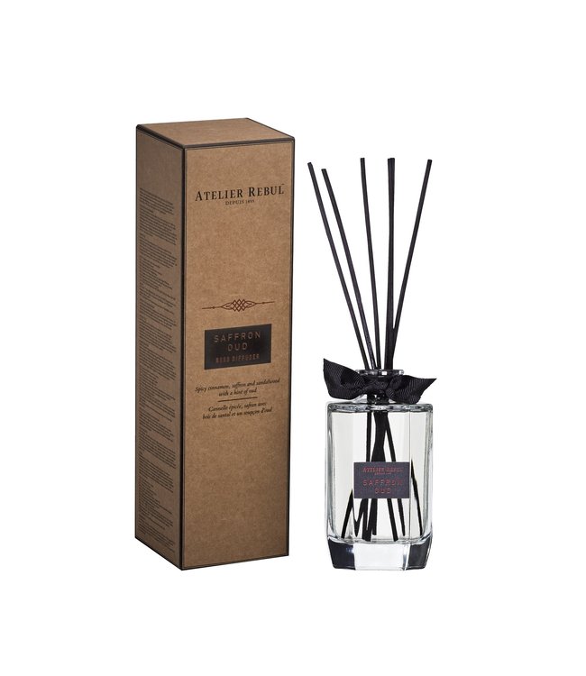 Atelier Rebul Saffron Oud Reed Diffuser