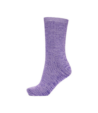 Selected SLFMel Melange Sock Acai