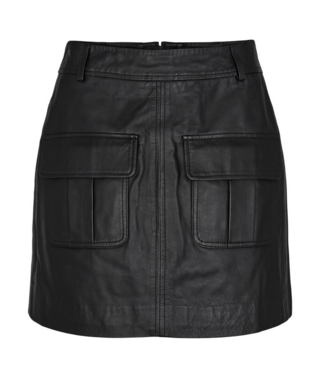 Co'couture Phoebe Leather Pocket Skirt