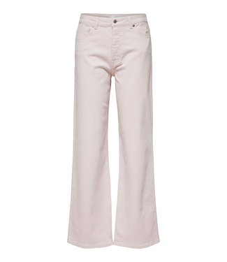 Selected SLFAlice-Penny HW Wide Pink Jeans